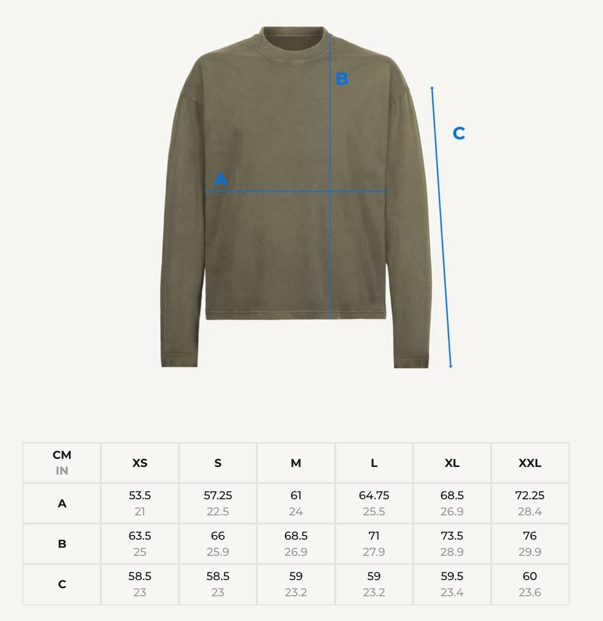 VINTAGE BLACK BOXY LS