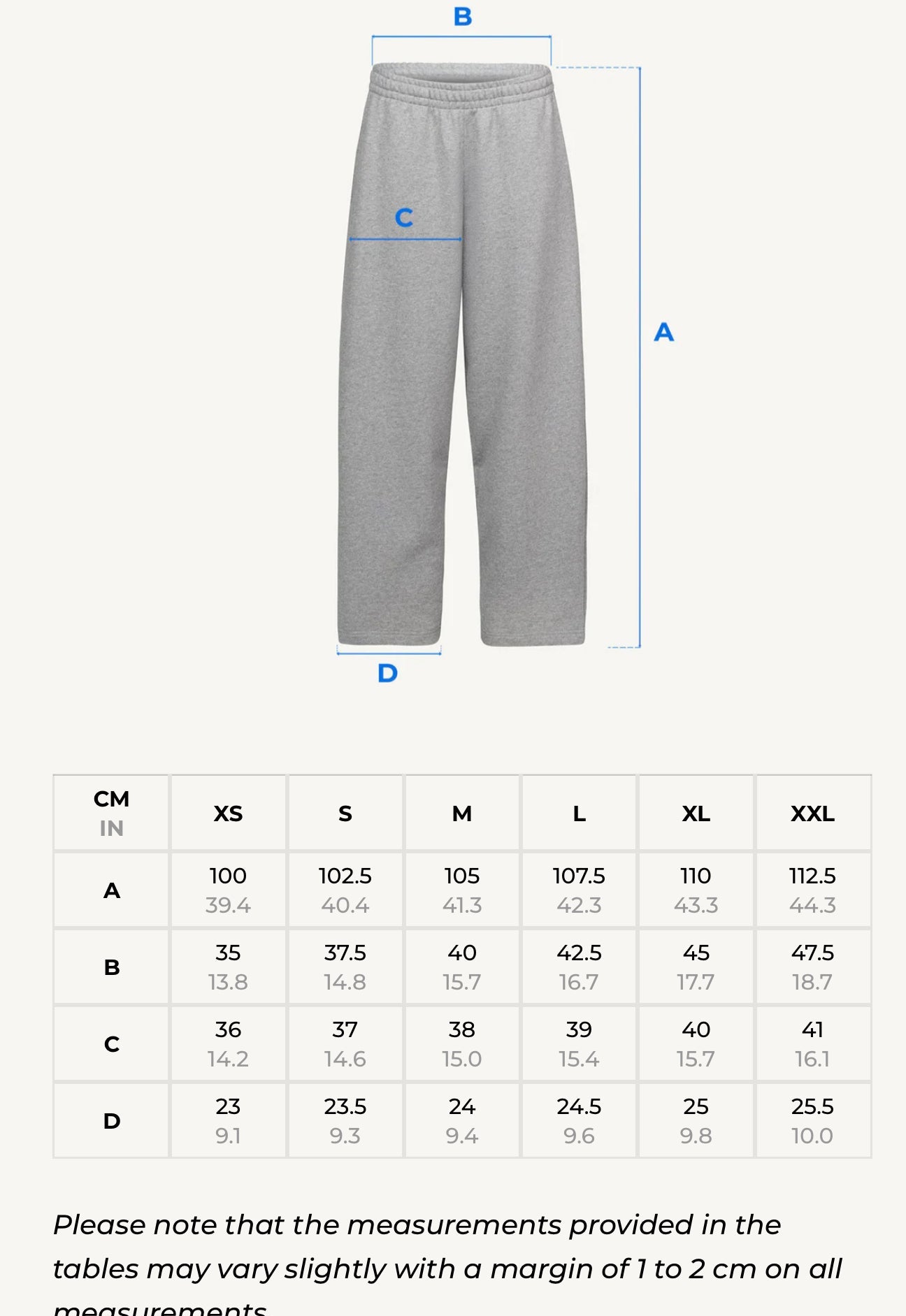 LIGHT GREY STRAIGHT-LEG RELAXED SWEATPANTS