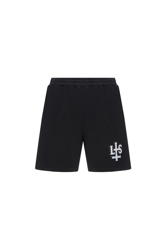 BLACK RELAXED SHORTS