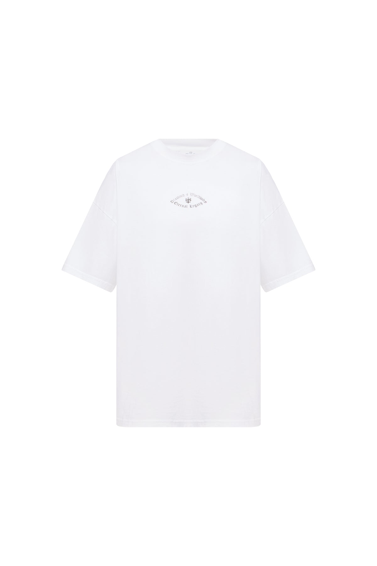 WHITE OVERSIZED TEE
