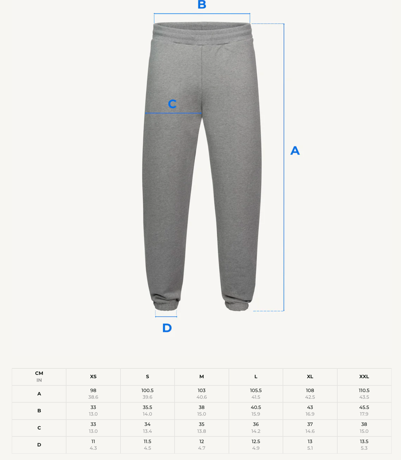 GREY RELAXED SWEATPANTS