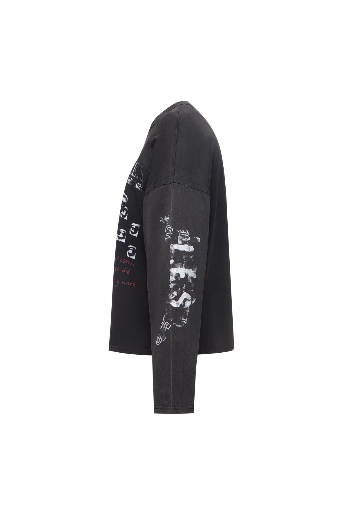 VINTAGE BLACK BOXY LS
