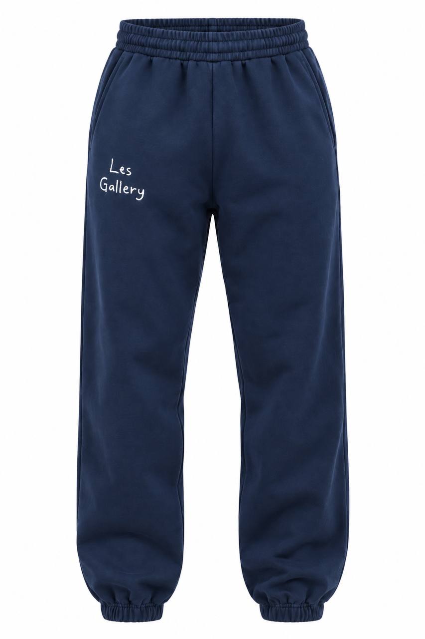 NAVY BLUE RELAXED SWEATPANTS
