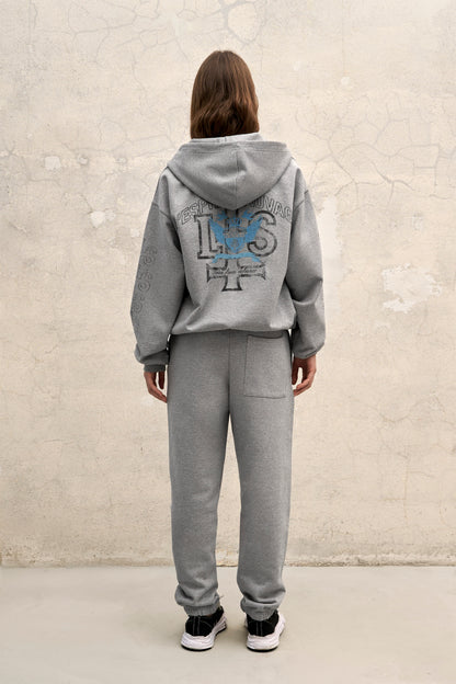 GREY RELAXED SWEATPANTS