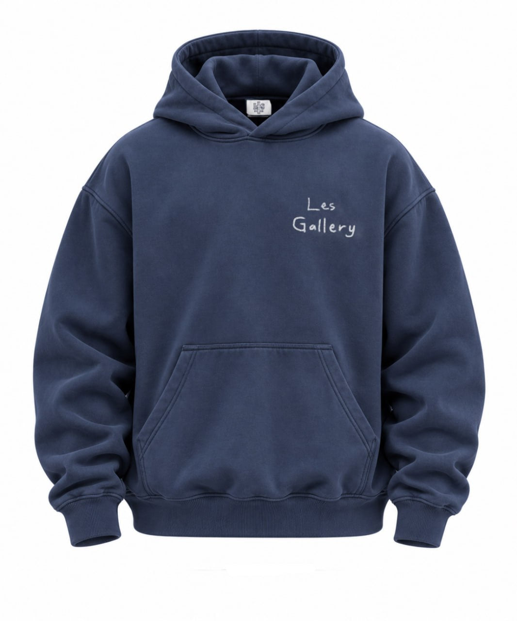 NAVY BLUE OVERSIZED HOODIE