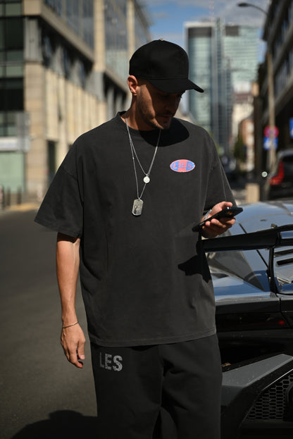 VINTAGE BLACK OVERSIZED TEE