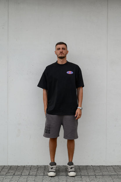 PIGMENT GREY RELAXED SHORTS