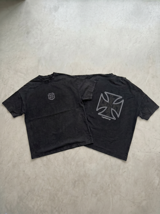 VINTAGE BLACK OVERSIZED TEE