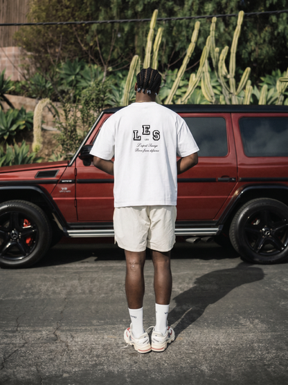 VINTAGE WHITE OVERSIZED TEE