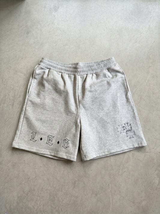 GREY RELAXED SHORTS